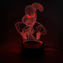 Акриловий світильник Marvel: Spider-Man (Web-shooting), (44540)